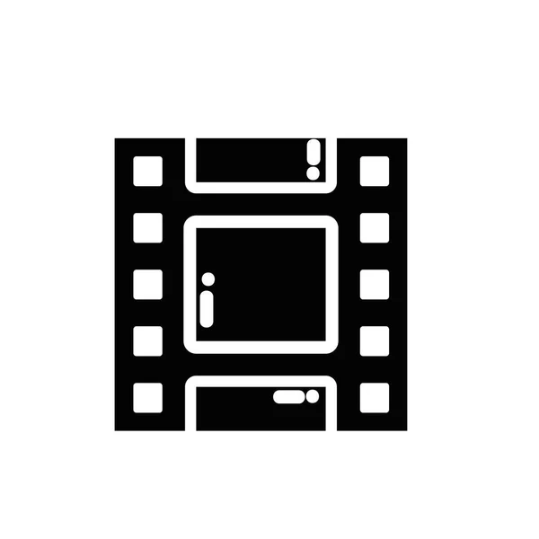 Kortfilm Cinematografie Productiestudio Vectorillustratie — Stockvector