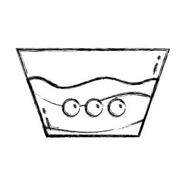 şekil su kova tasarım kıyafetler vektör çizim temizlemek için