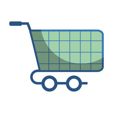 Web sitesi satın simge vektör çizim için araba almaya