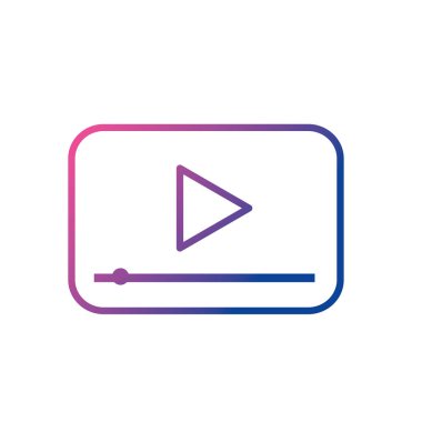 çizgi video dijital oyun medya ekran vektör çizim