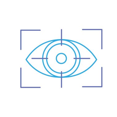 satır görsel teknoloji siber yapısı vektör çizim içinde bağlamak