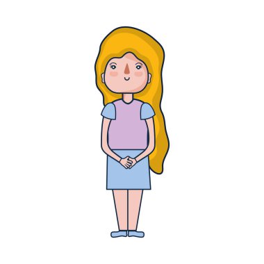 güzellik kadın saç modeli tasarım vektör çizim ile