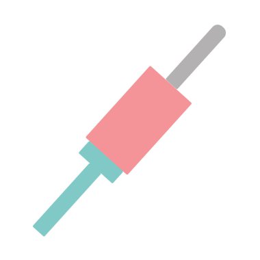 Ses elektrik kablosu araç vektör çizim