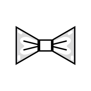 satır güzel papyon stil süsleme tasarlamak vektör