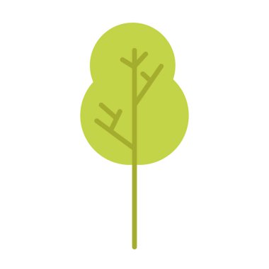 doğal ağaç dallarına ekoloji bakım vektör çizim ile