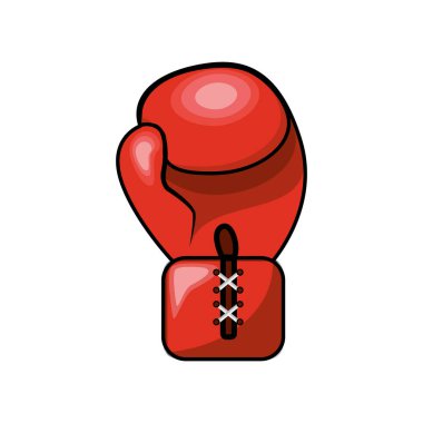 boks eldivenleri simgesi asılı renk, illustraction tasarım vektör