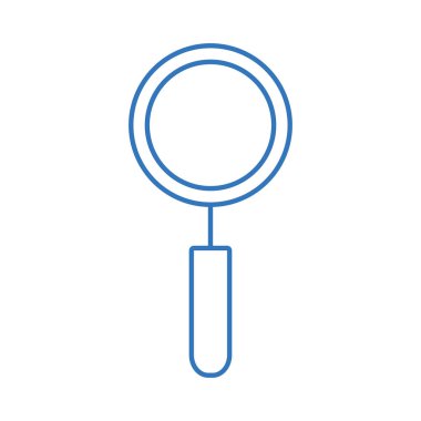 siluet vektör çizim keşfetmek için Büyüteç aracı