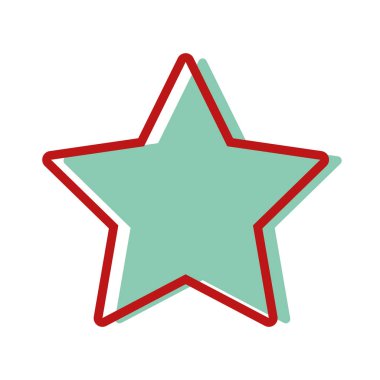 derecelendirme yıldız sembolü ve öğe durumu vektör çizim