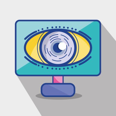 görsel ve sanal deneyim oyun, vektör çizim tasarım