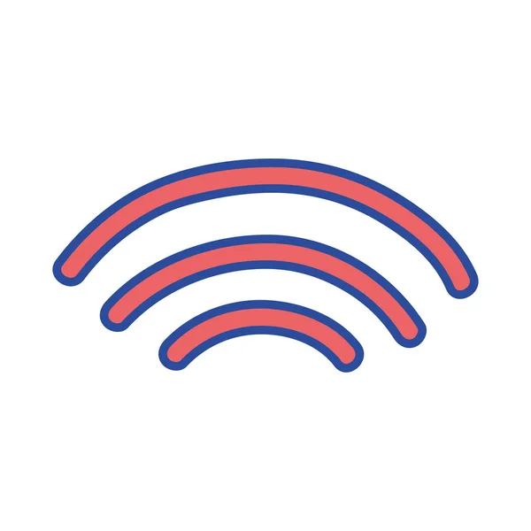 Wifi Symbole Numérique Illustration Vectorielle Information Numérique — Image vectorielle