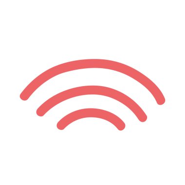 WiFi dijital sembole dijital bilgi vektör çizim