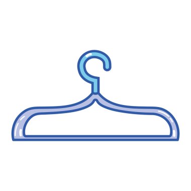 güzel elbise askısı nesne tasarlamak vektör