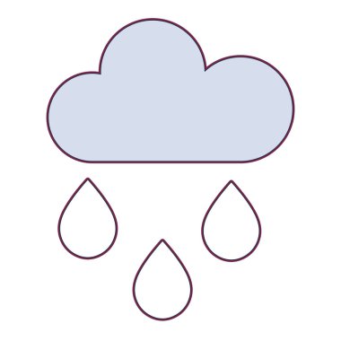 doğal çevre bakım vektör çizim için çalışan ile bulut