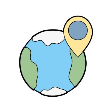 dünya gezegen konumu vektör çizim ile bağlantısı olan