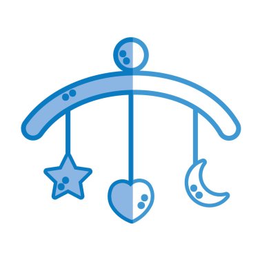 siluet skydream Bebek uyku vektör çizim tasarım görüntü için