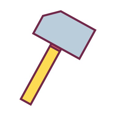 Hammett donanımları, endüstriyel hizmet onarım vektör çizim