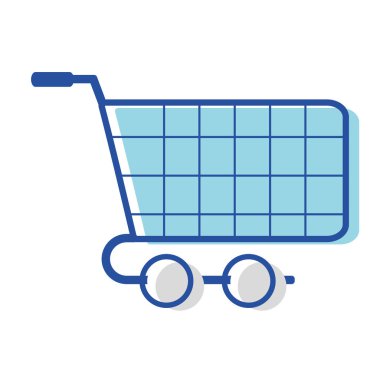 Web sitesi satın simge vektör çizim için araba almaya