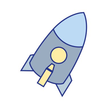 gökada tasarlamak vektör keşfetmek için roket teknolojisi