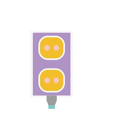 Elektrik fişi güç teknoloji vektör çizim bağlanmak