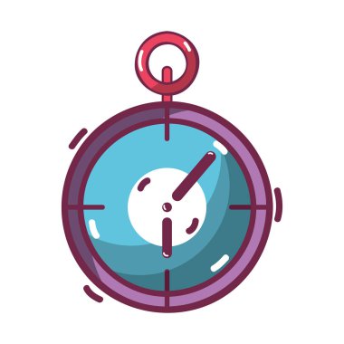 Chronometre eğitim için oyun oynamak için çizimde tasarım vektör