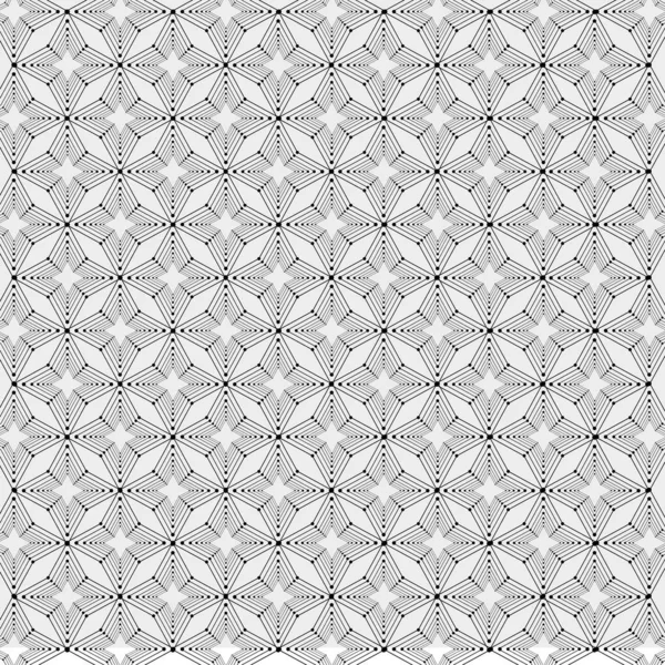 Fondo Geométrico Línea Blanco Negro Ilustración Vectorial — Archivo Imágenes Vectoriales