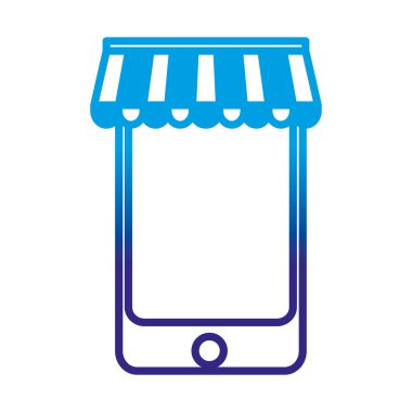 bozulmuş satır iş pazarlama planı smartphone teknoloji vektör çizim