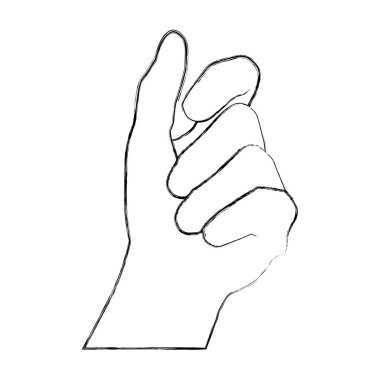 Grunge el oppose gösteri protesto devrim vektör çizim