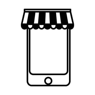 iş planı smartphone teknoloji vektör çizim pazarlama kolu