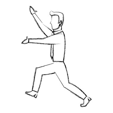 Grunge özel işadamı profesyonel Yöneticisi Kurumsal vektör çizim