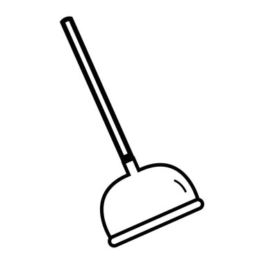 hattı pompa tuvalet ekipmanları servisi onarım vektör çizim