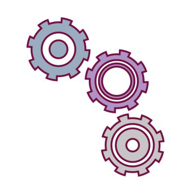 sanayi makine vektör çizim Engeneering vites işlemek
