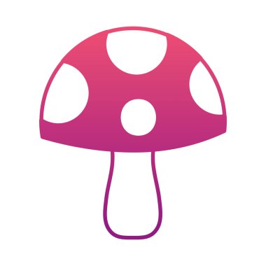 ağaç orman vektör çizim içinde yanan satır mantar bitki doğa bozulmuş