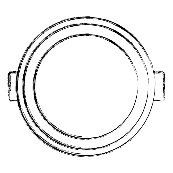 Illustration Vectorielle Ustensile Cuisine Métal Grunge — Image vectorielle