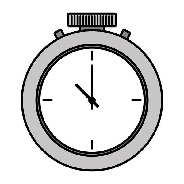 Kleur Zak Horloge Mode Object Ontwerp Vectorillustratie — Stockvector