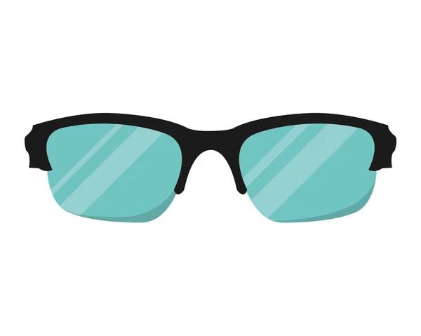 Optical Frame Glasses Object Style Vector Illustration — Stock Vector