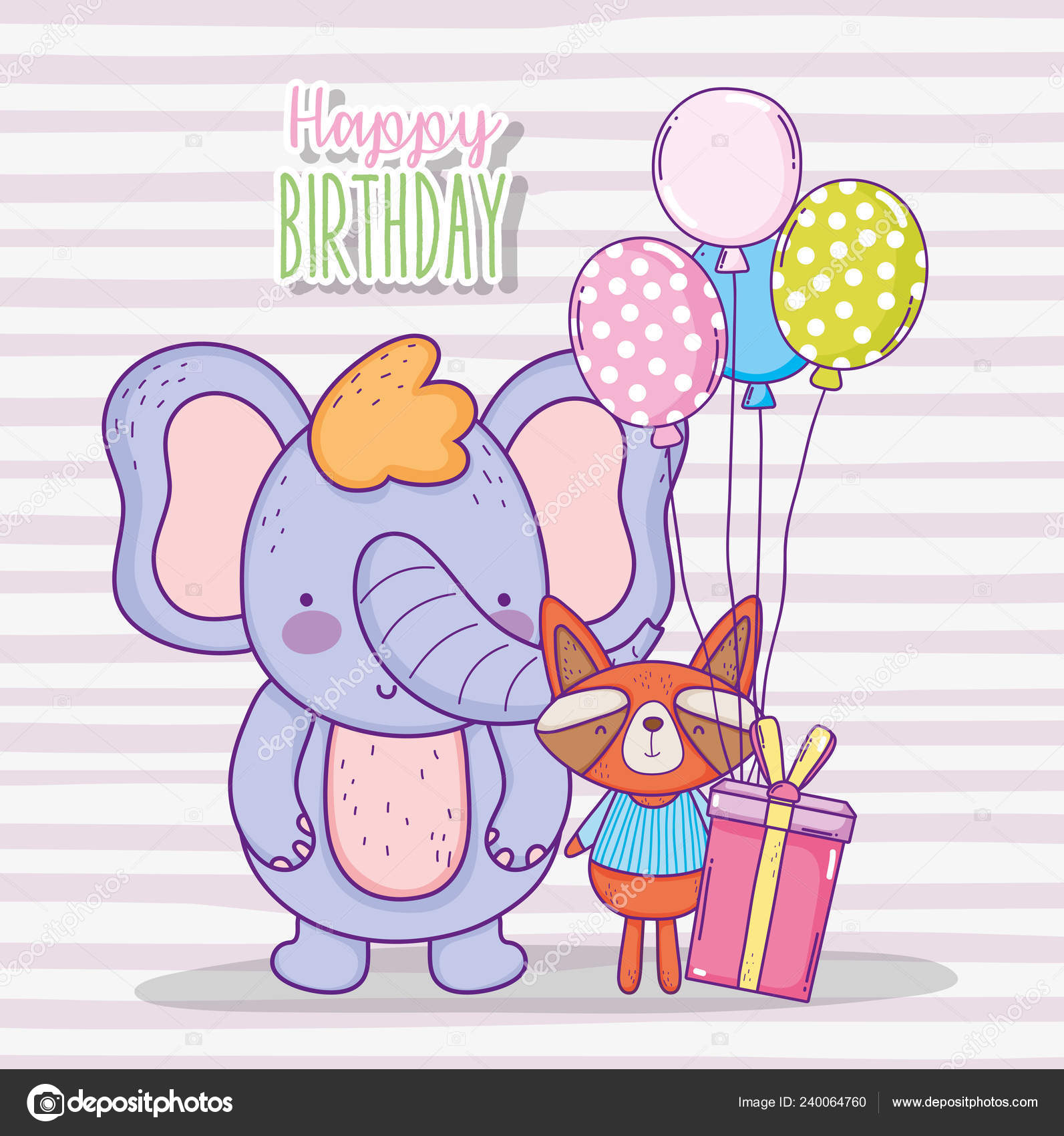 Elephant Raton Laveur Joyeux Anniversaire Avec Presente Illustration Vectorielle Cadeau Image Vectorielle Stockgiu C Elephant Raton Laveur Joyeux Anniversaire Avec Presente Illustration Vectorielle Cadeau Image Vectorielle Stockgiu C