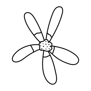 satır doğa tropikal çiçek güzel yaprakları vektör çizim ile