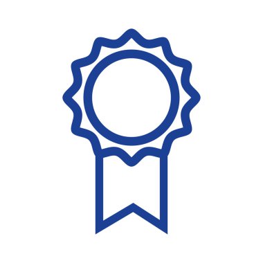 siluet okul madalya sembolü zeki öğrencisi vektör çizim için