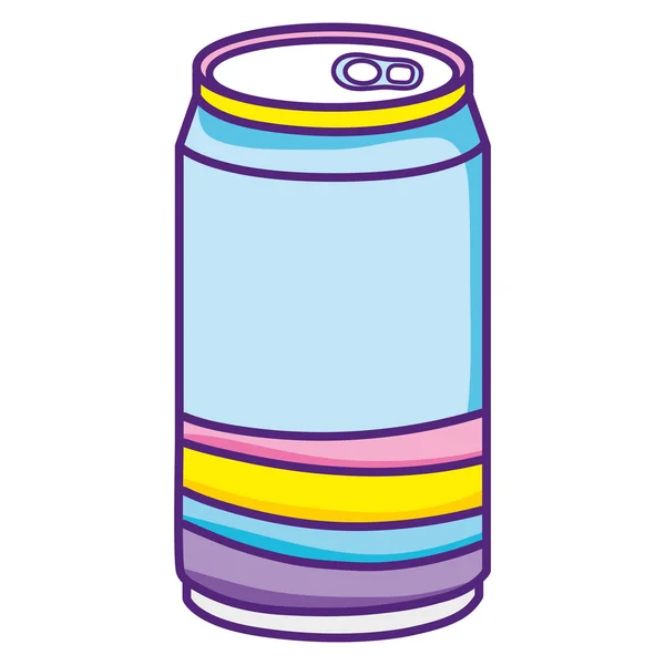 冷たいソーダが新鮮な飲料のベクトル図 — ストックベクタ