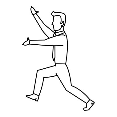 satırı özel işadamı profesyonel Yöneticisi Kurumsal vektör çizim