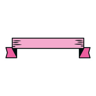 tatil şerit kutlama nesne dekorasyon vektör çizim