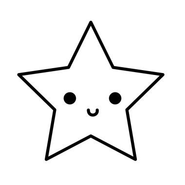 satır mutlu yıldız video oyunu karakteri teknoloji vektör çizim