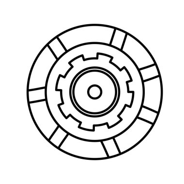 satır sanayi dişli mühendislik işlemi makine vektör çizim