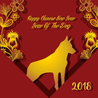 burç Çin yeni yılı kutlama vektör çizim