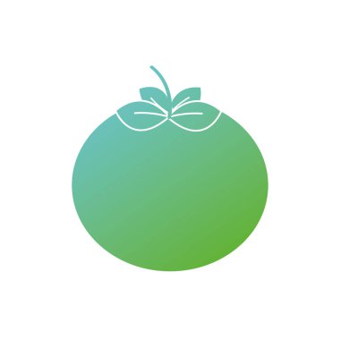 kontur organik domates sebze beslenme vektör çizim