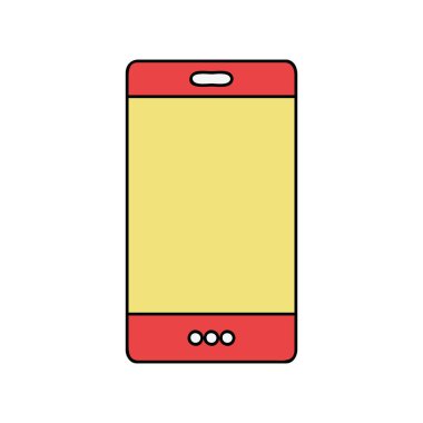 vektör illusration arayıp için renk smartphone teknoloji