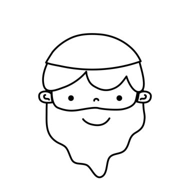 Aman Tanrım. Vektör çizim