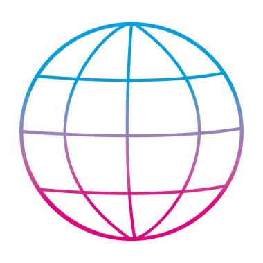 bozulmuş çizgi dijital küresel ağ bağlantısı teknoloji vektör çizim