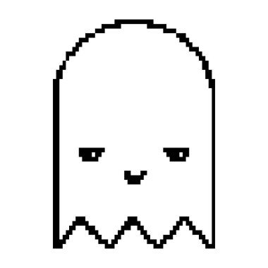 Grunge karakter sanal video oyunu dijital teknoloji vektör çizim