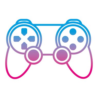 bozulmuş çizgi video oyunu denetleyicisi oyun konsolu nesne vektör çizim